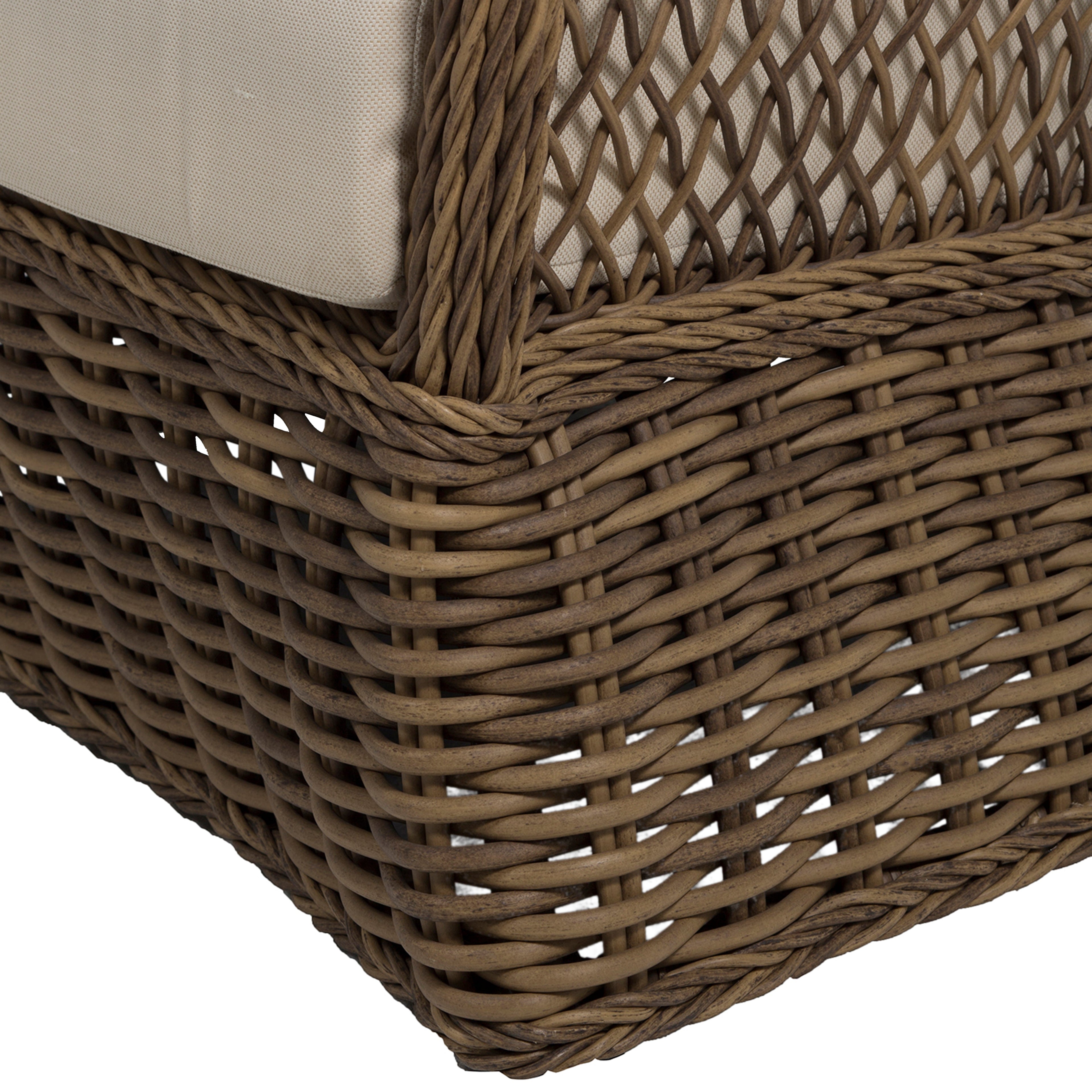 Soho Woven Resin Wicker Outdoor Lounge Chair