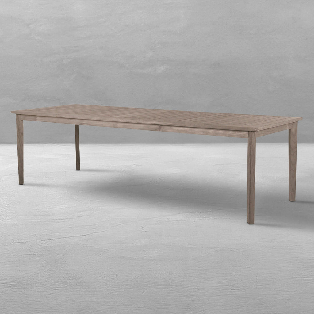 Woodlawn Rectangle Outdoor Slatted Dining Table