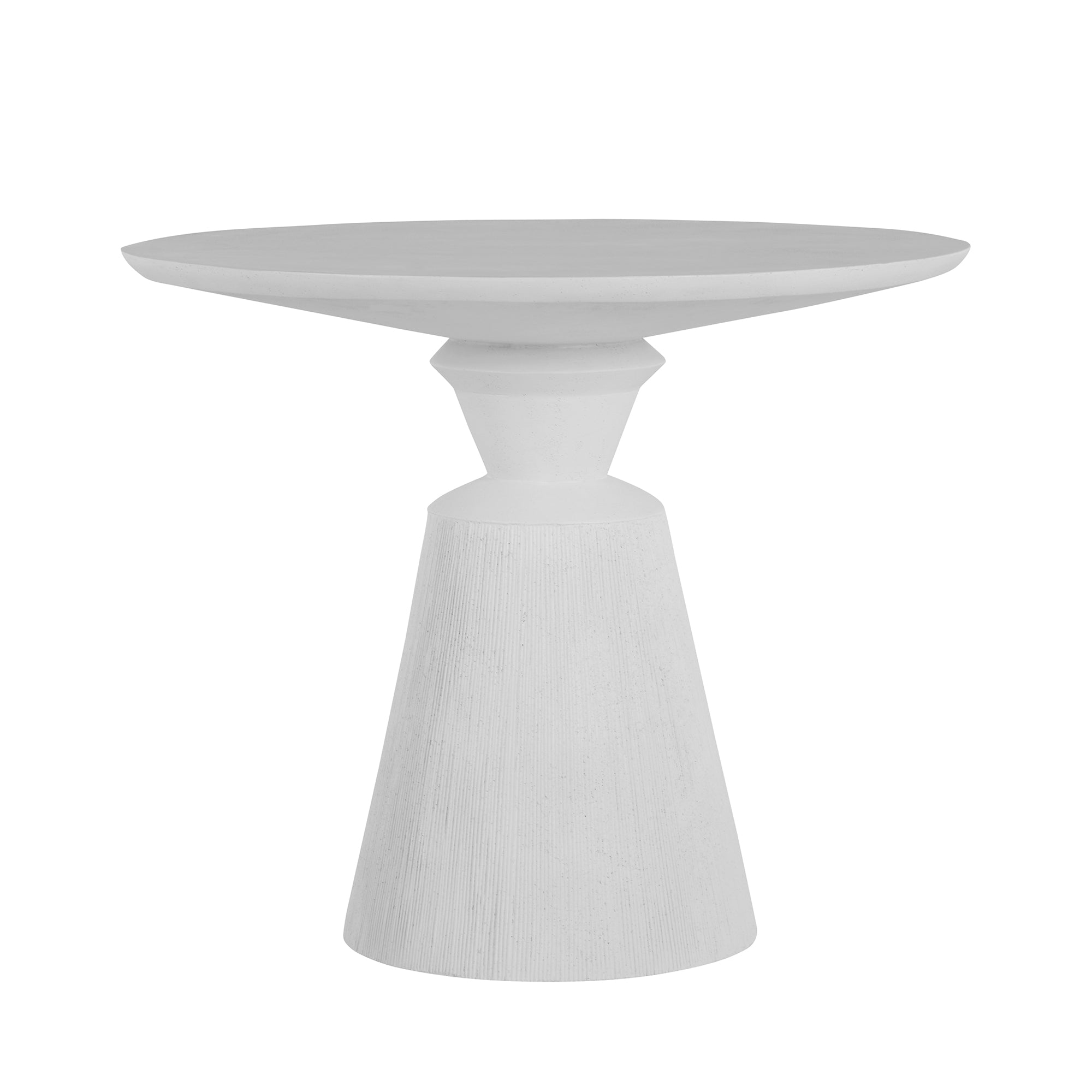 Fisher Cast Stone 36" Round Outdoor Dining Table