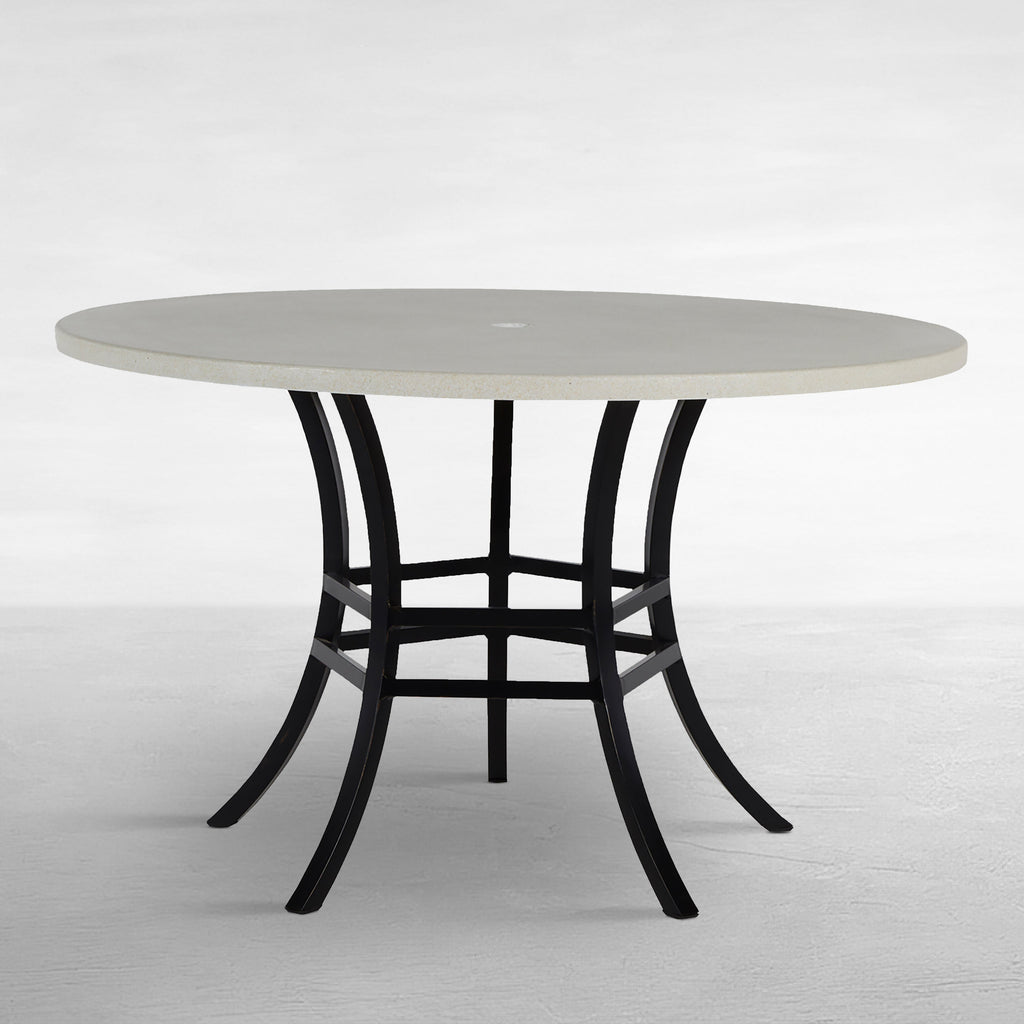 Cort Aluminum Outdoor Pedestal Dining Table Base