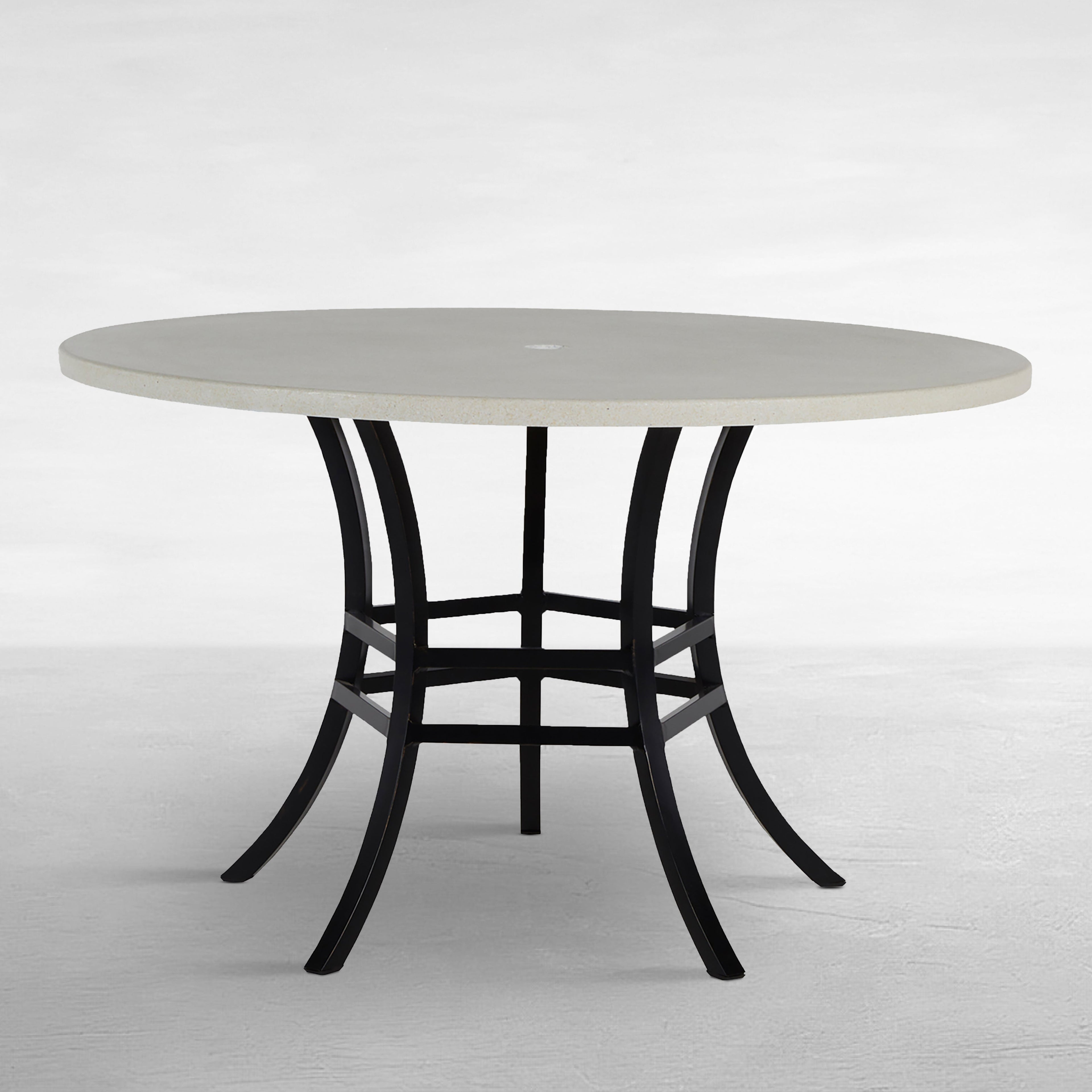 Cort Aluminum Outdoor Pedestal Dining Table Base