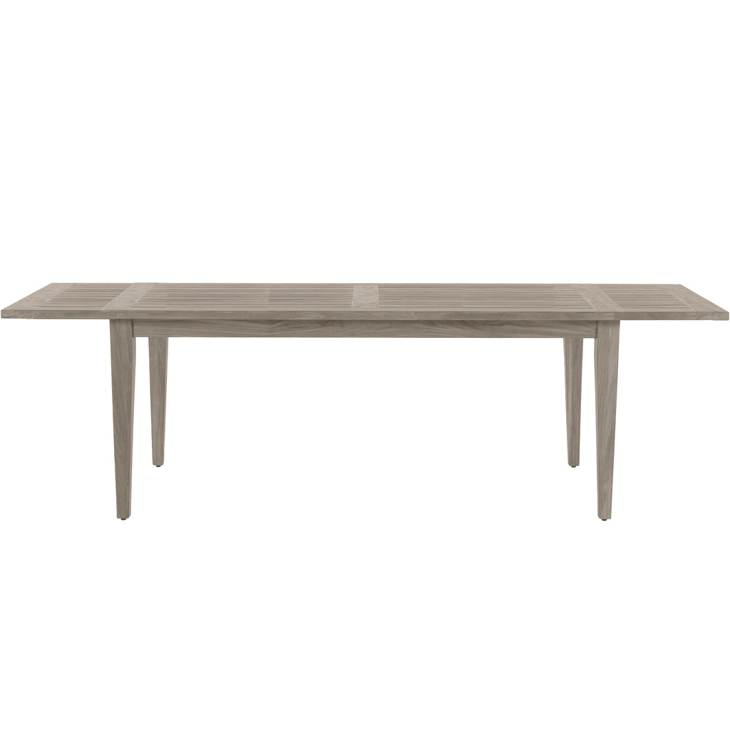 Teak Extension Farm Table W/ Hole