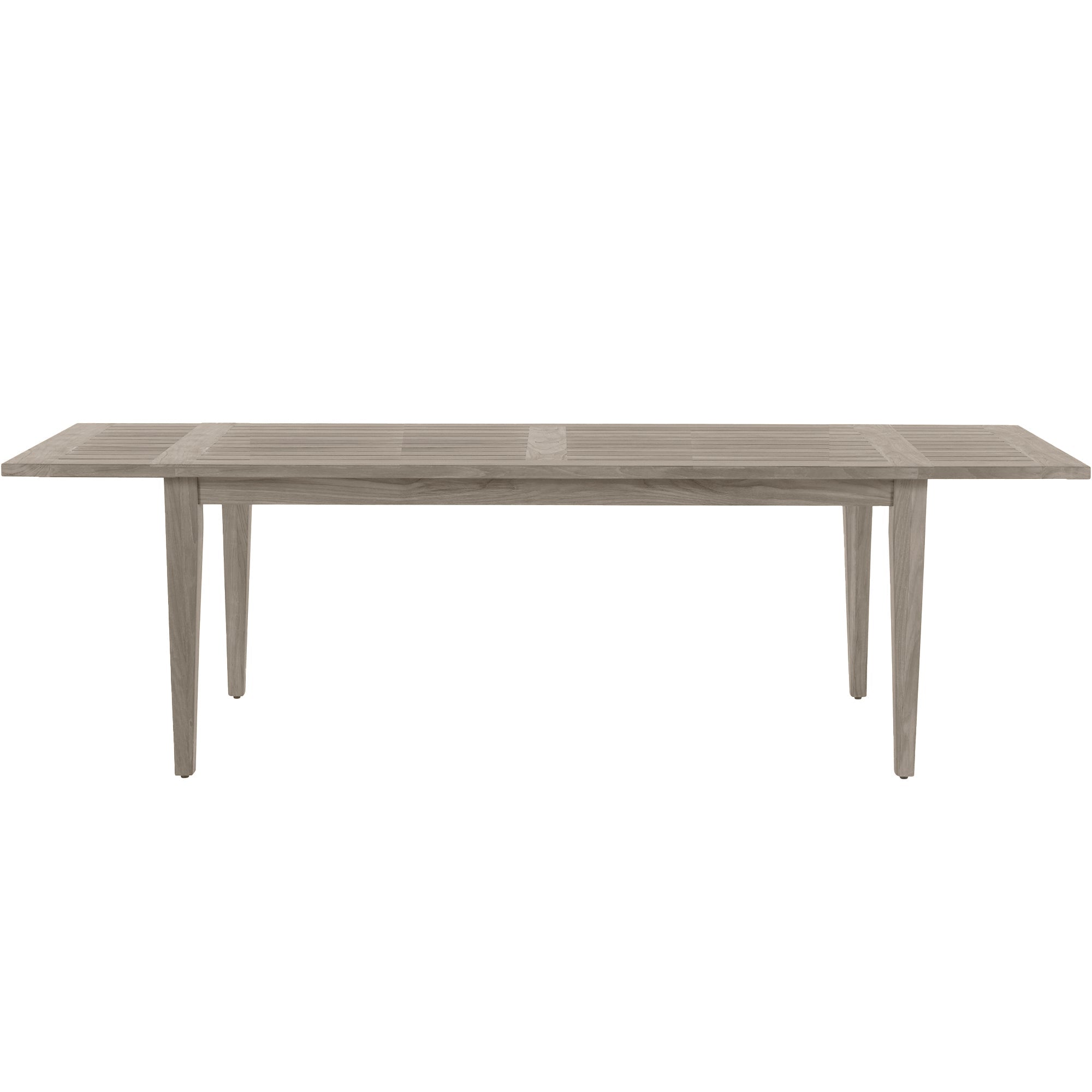 Teak Extension Farm Table W/ Hole