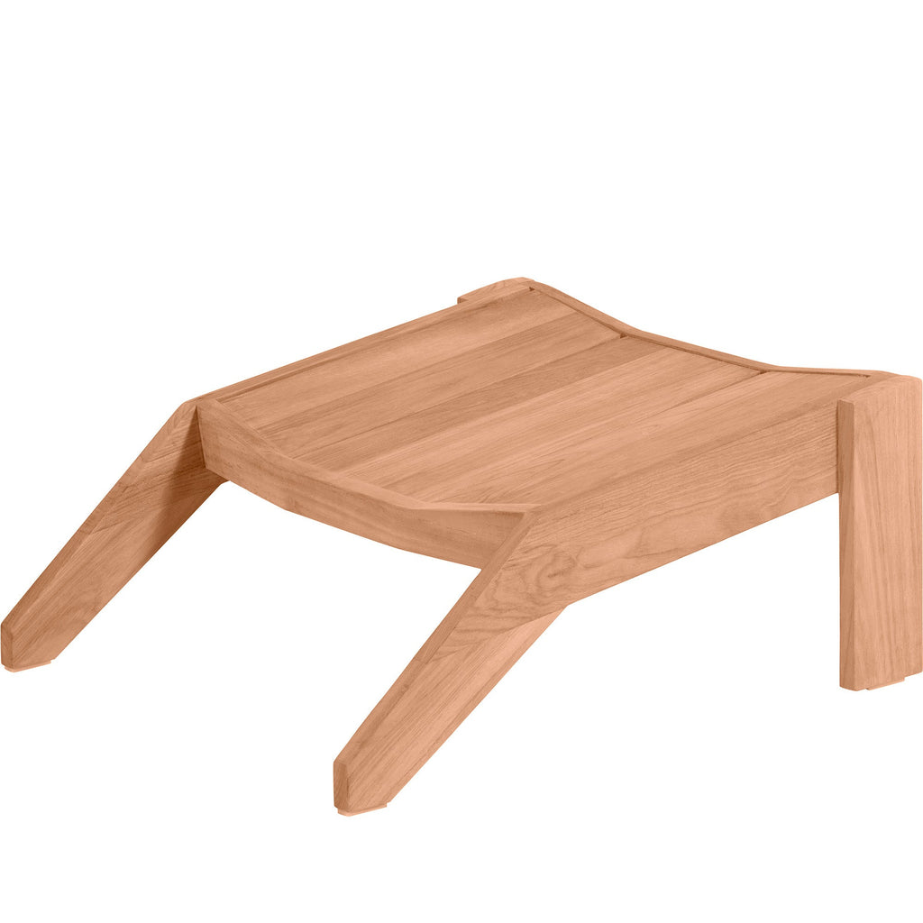 Ashland Teak Adirondack Outdoor Woven Ottoman