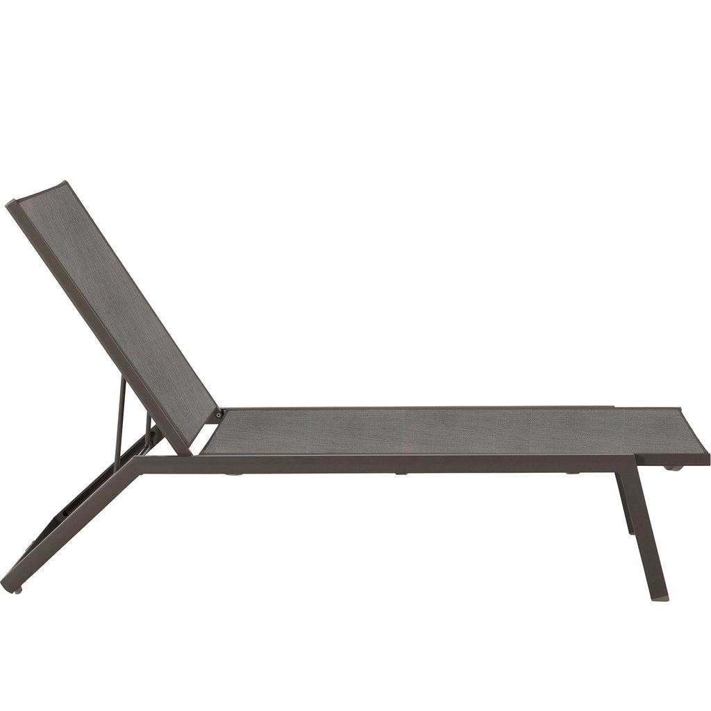 Salem Sling Outdoor Armless Chaise Lounge