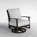 Charleston Aluminum Swivel Rocker Lounge Chair