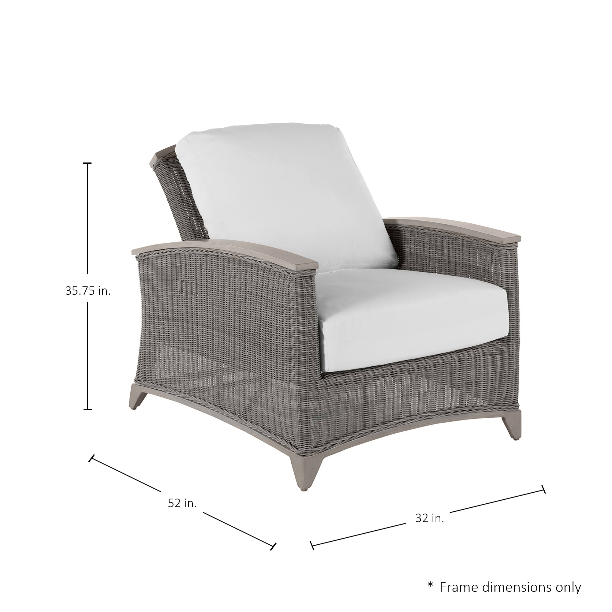 Astoria Resin Wicker Outdoor Recliner Chair