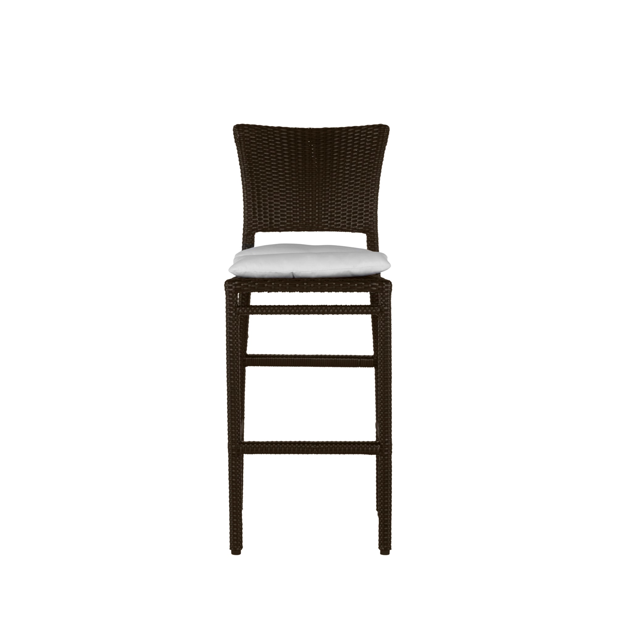 Skye Woven N-Dura Resin Wicker Outdoor Bar Stool