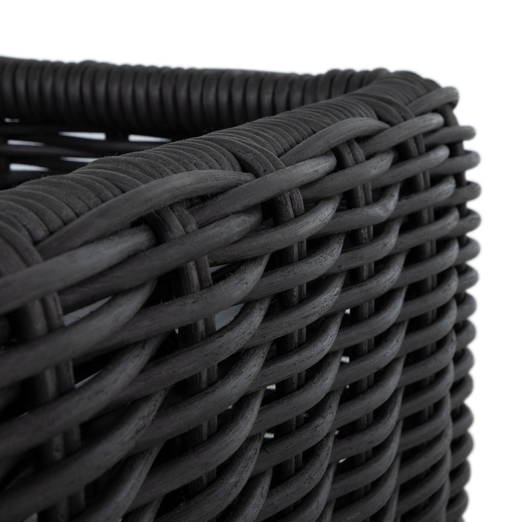 Montecito N-Dura Resin Outdoor Woven Ottoman