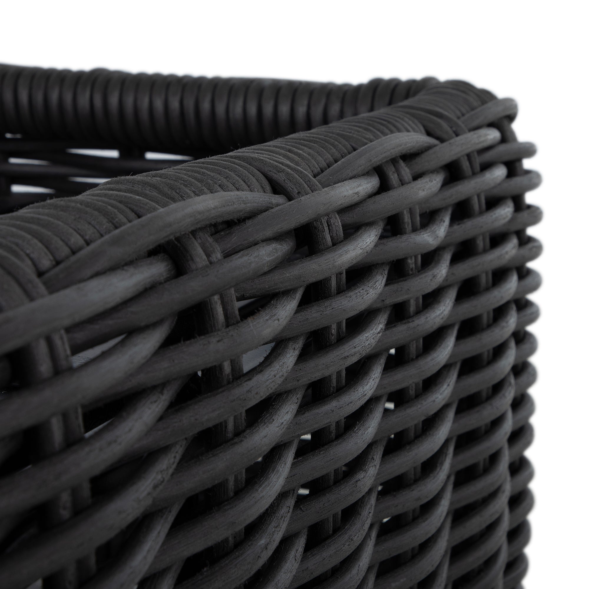 Montecito N-Dura Resin Outdoor Woven Ottoman