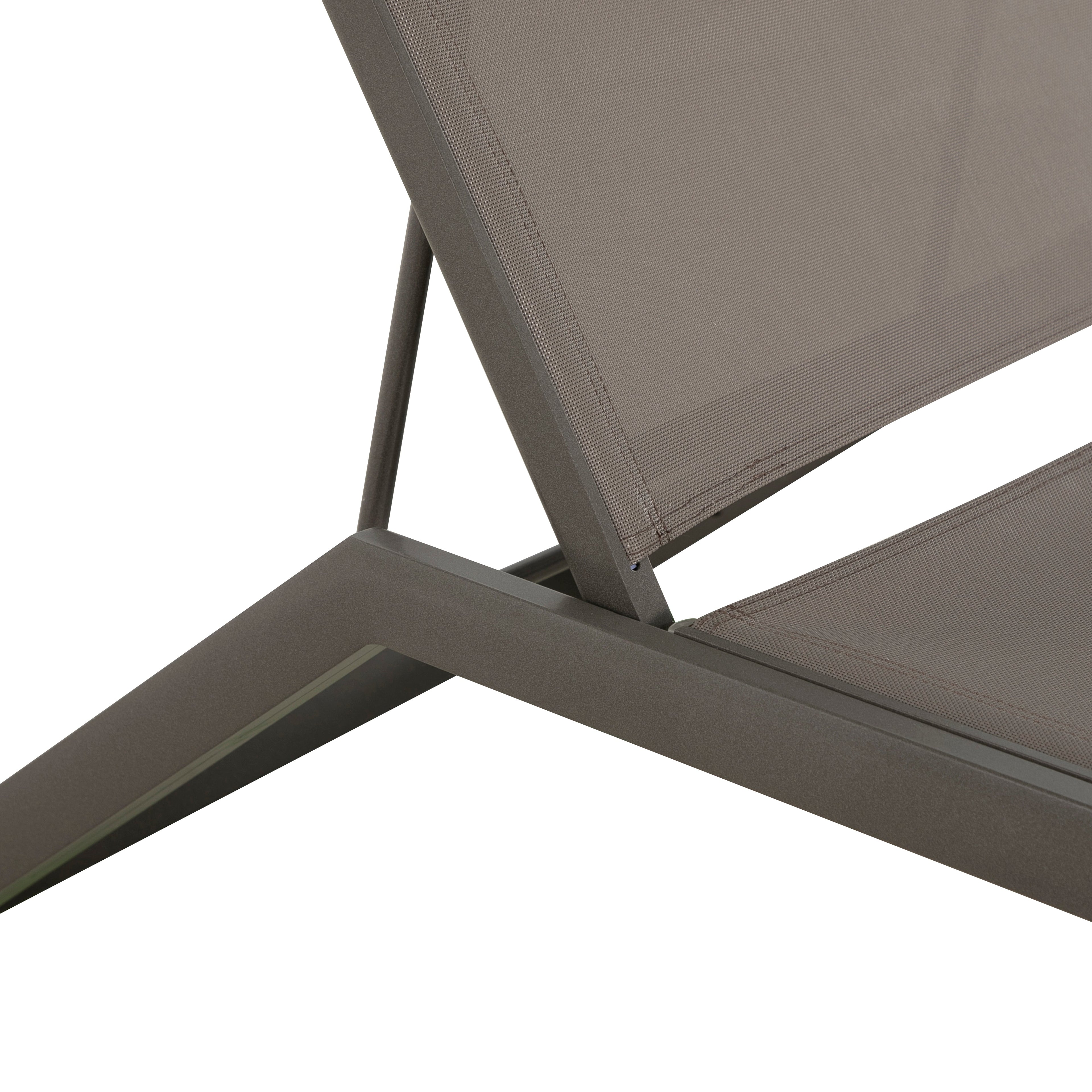 Salem Sling Outdoor Armless Chaise Lounge