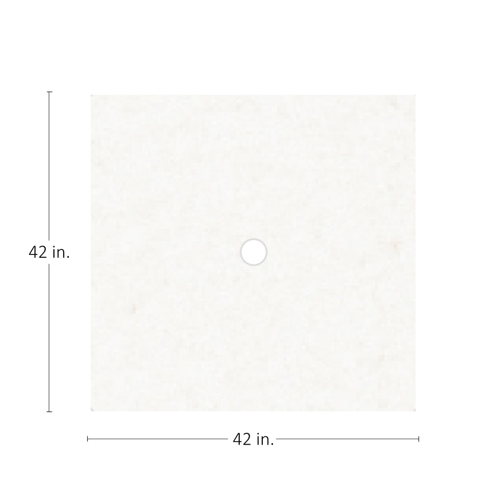 Plateau Stone 42" Square Outdoor Table Top