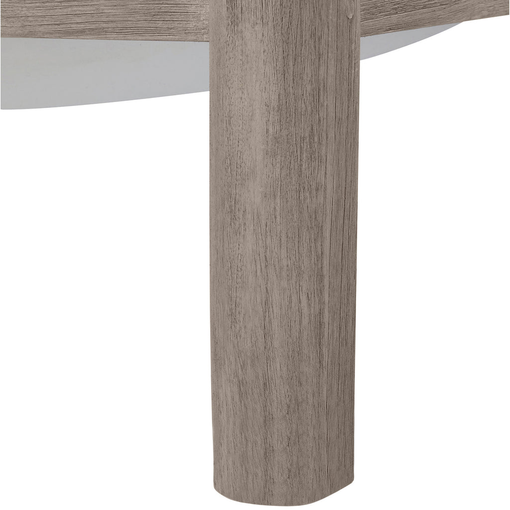 Monterey Teak Outdoor Woven Ottoman