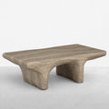 Ridge Cast Stone Outdoor Coffee Table