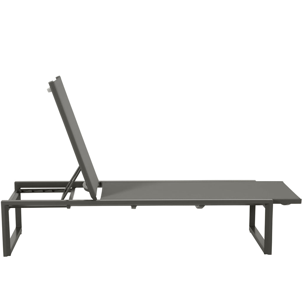 Belmont Sling Outdoor Armless Chaise Lounge