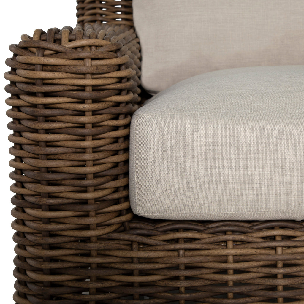Montauk Resin Wicker Outdoor Swivel Lounge Chair