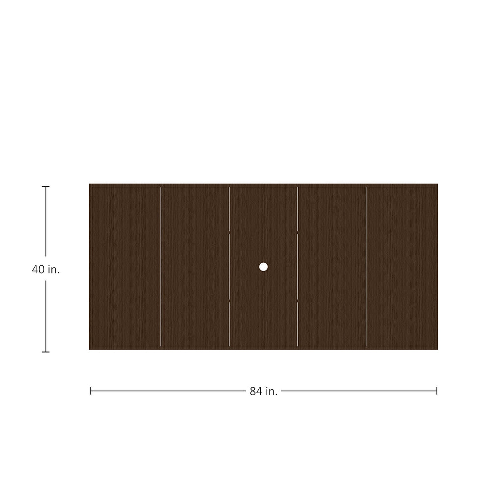 Horizon 84" x 40" Rectangle Outdoor Table Top