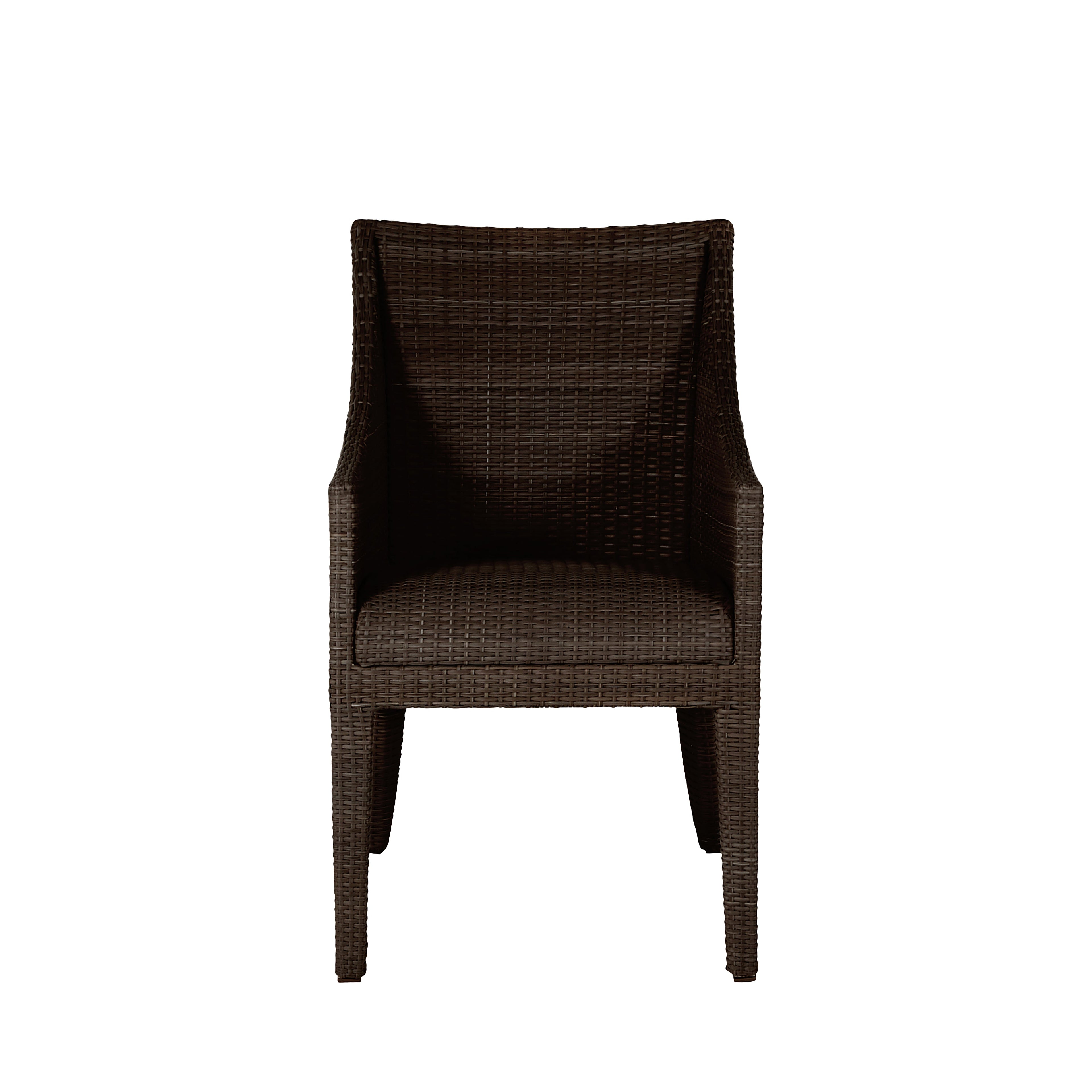 Athena Plus Woven Resin Wicker Outdoor Arm Chair