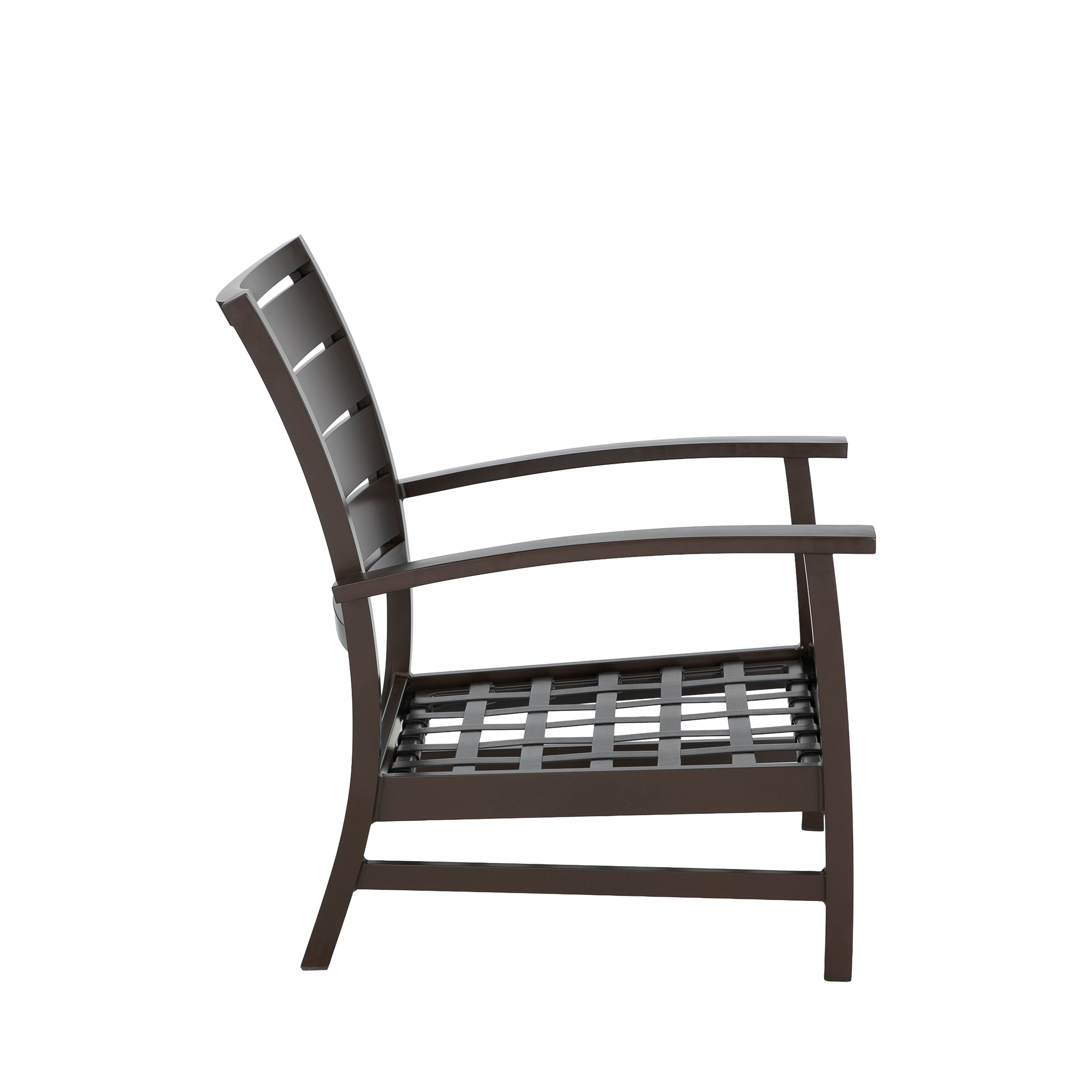Charleston Aluminum Outdoor Lounge Chair