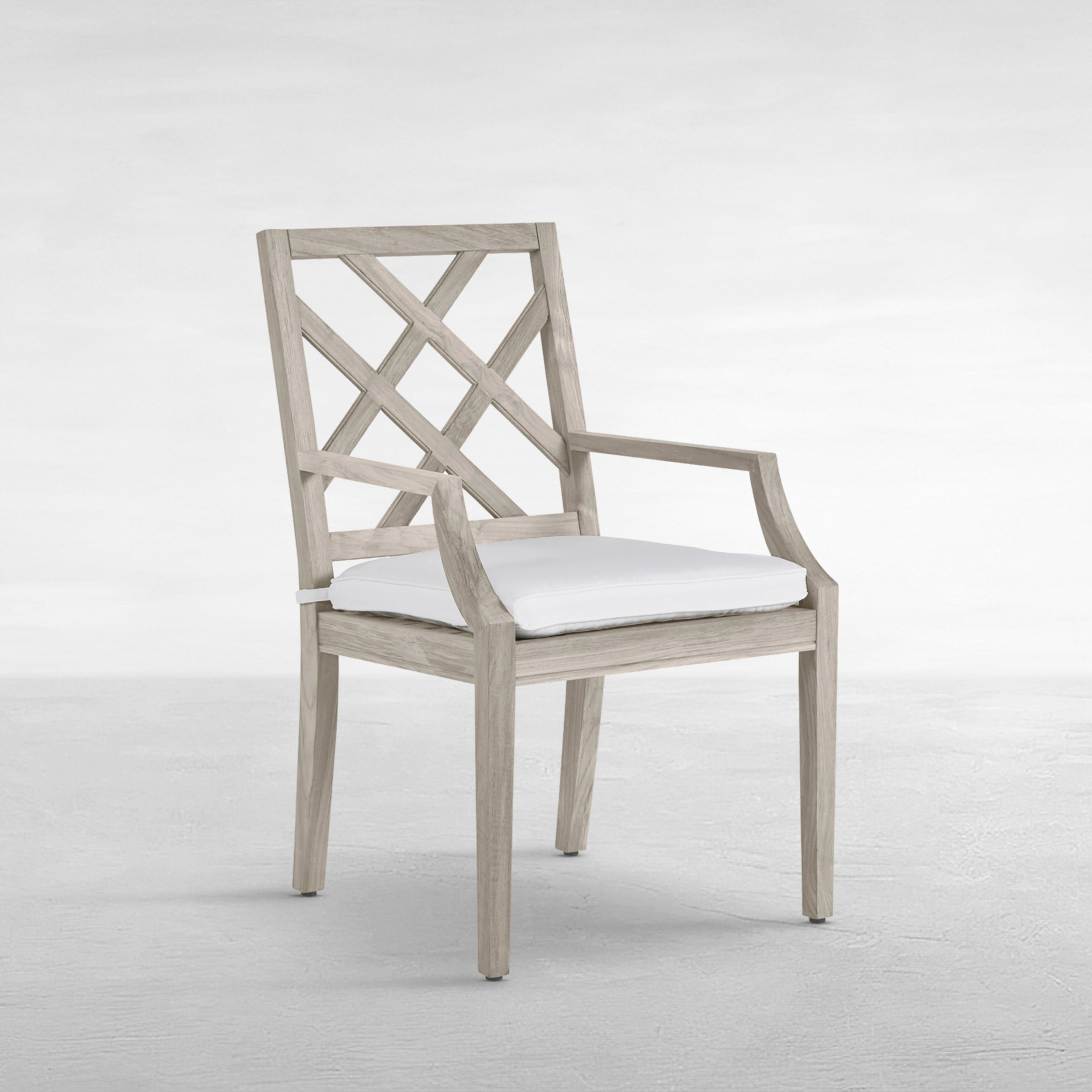 Haley Teak Outdoor Arm Chair