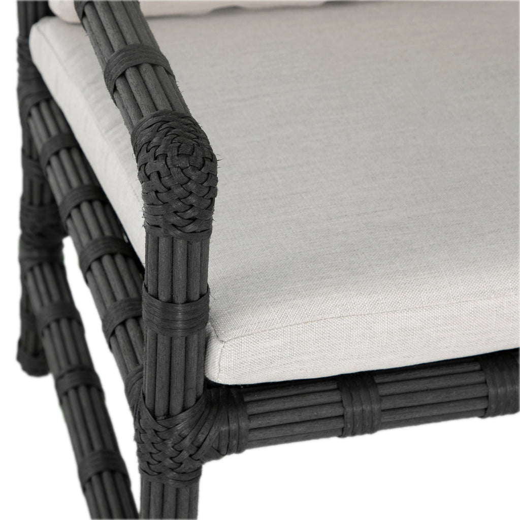 Newport Resin Wicker Woven Outdoor Arm Chair