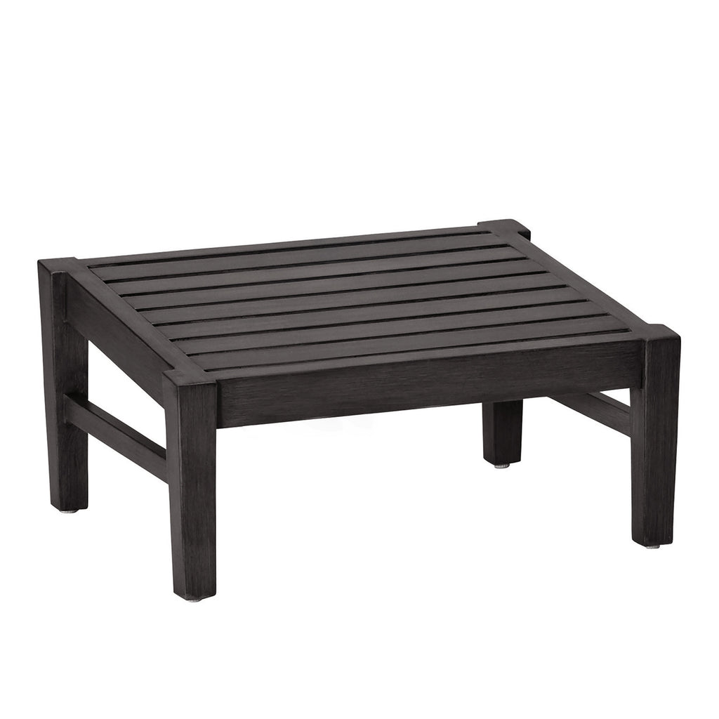 Croquet Aluminum Outdoor Ottoman