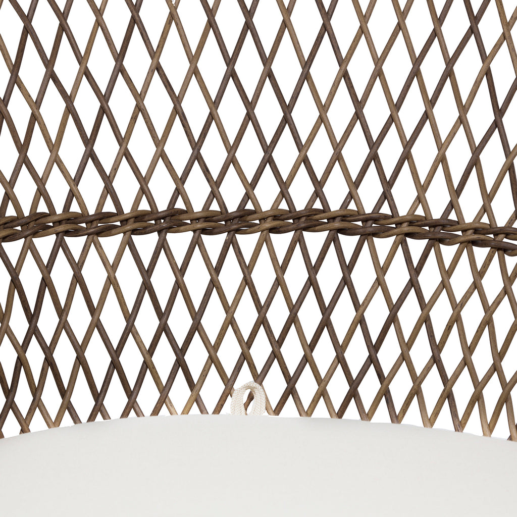 Soho Woven Resin Wicker Outdoor Lounge Chair
