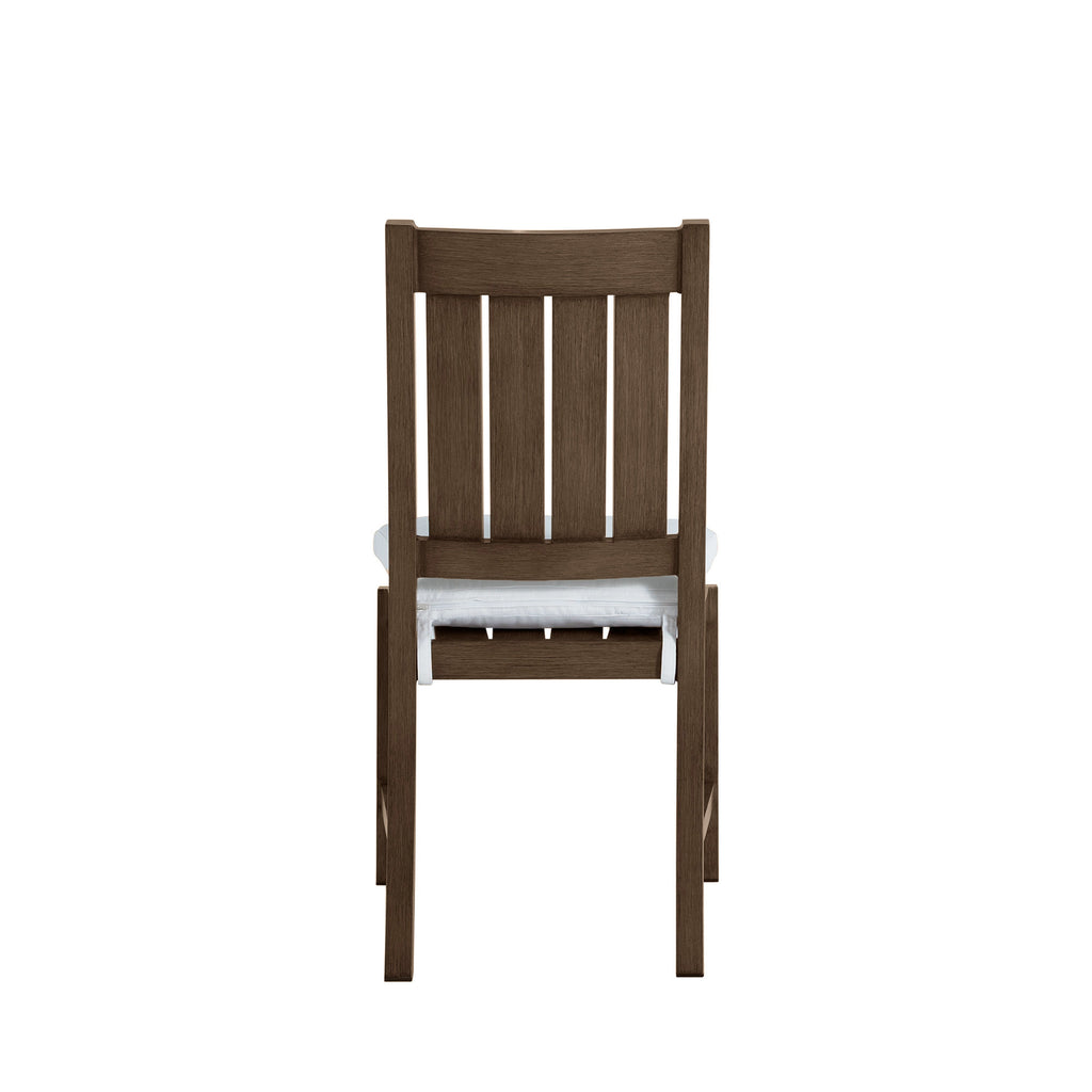 Club Croquet Aluminum Outdoor Side Chair