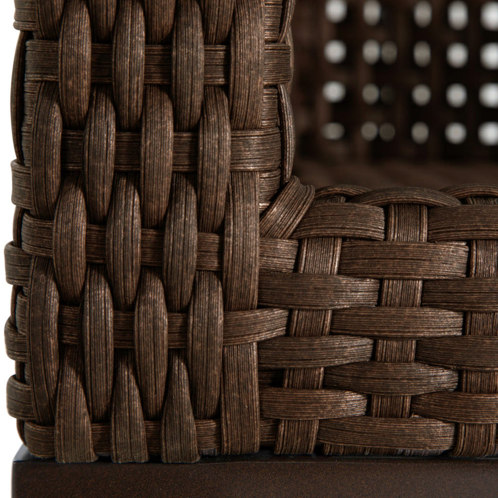 Peninsula Resin Wicker Outdoor Counter Stool
