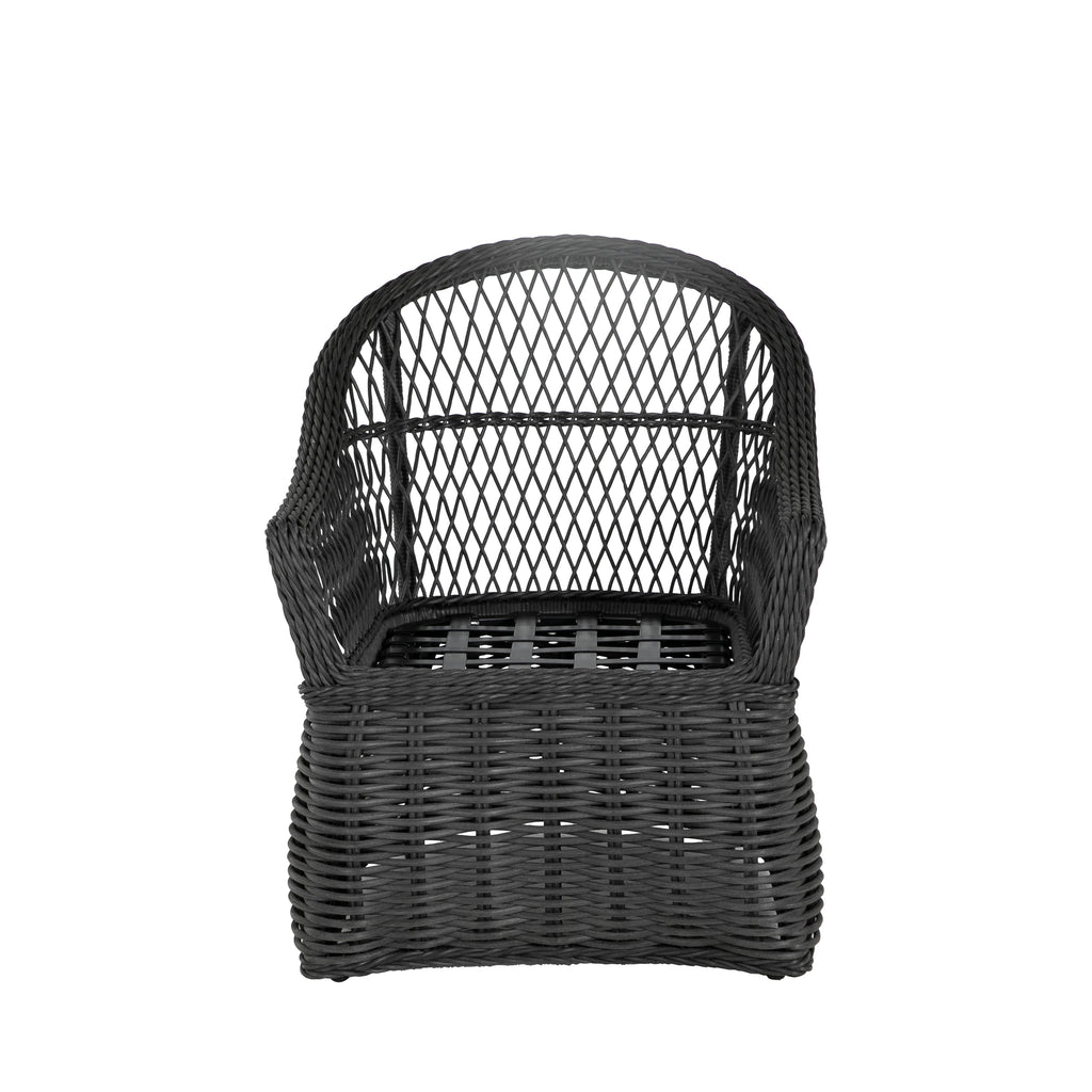 Soho Woven N-Dura Resin Wicker Outdoor Arm Chair