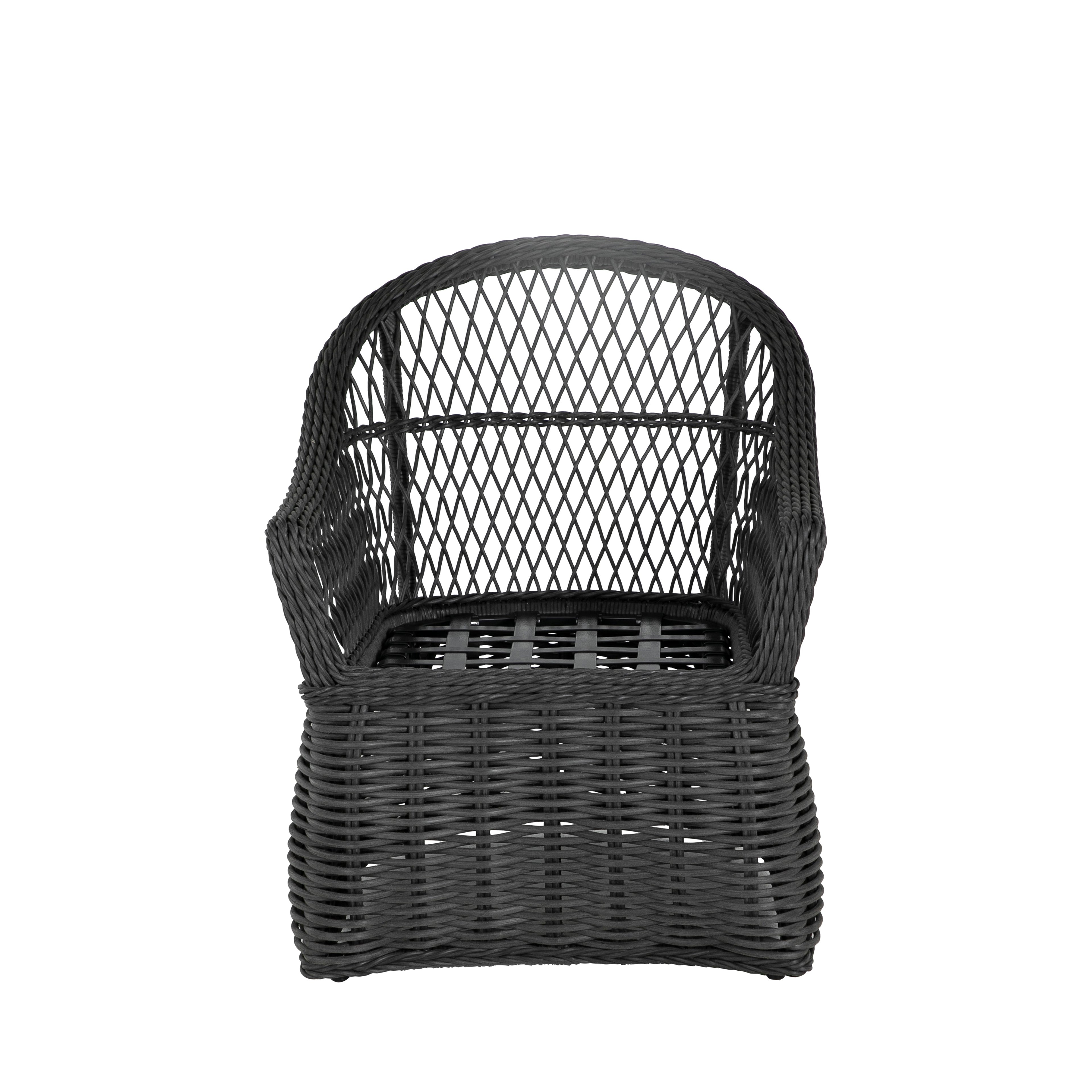 Soho Woven N-Dura Resin Wicker Outdoor Arm Chair