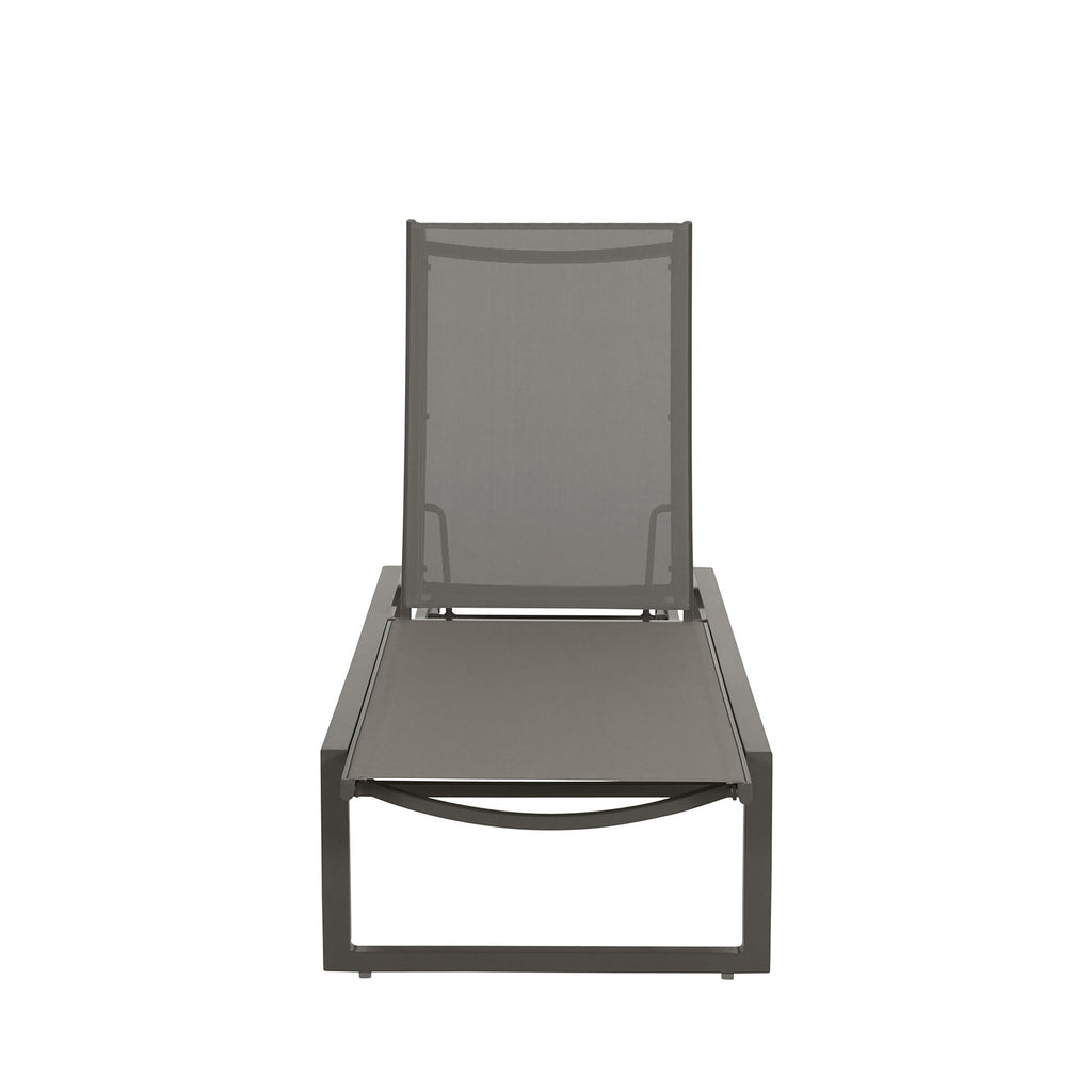 Belmont Sling Outdoor Armless Chaise Lounge