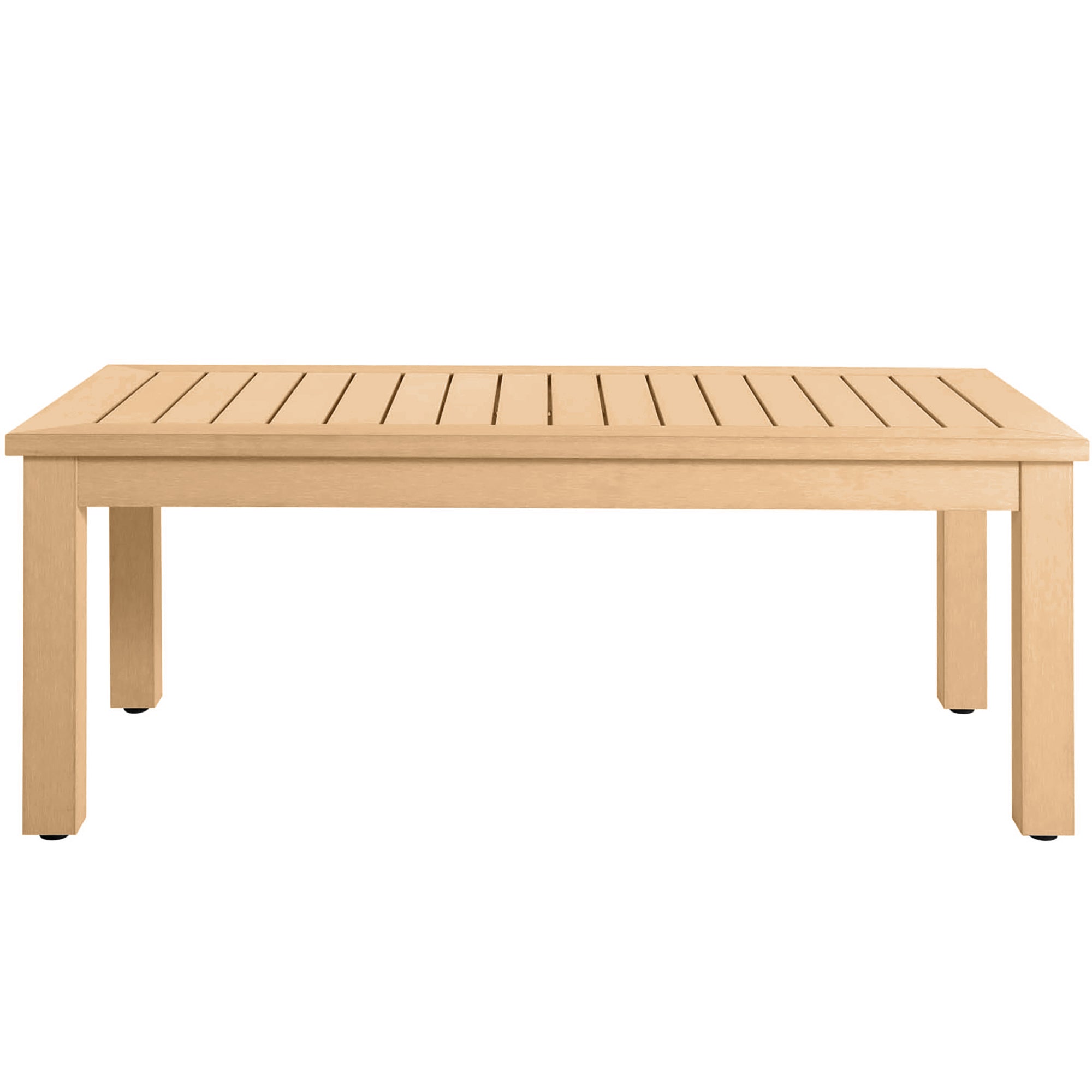 Portside Resin Rectangle Outdoor Coffee Table
