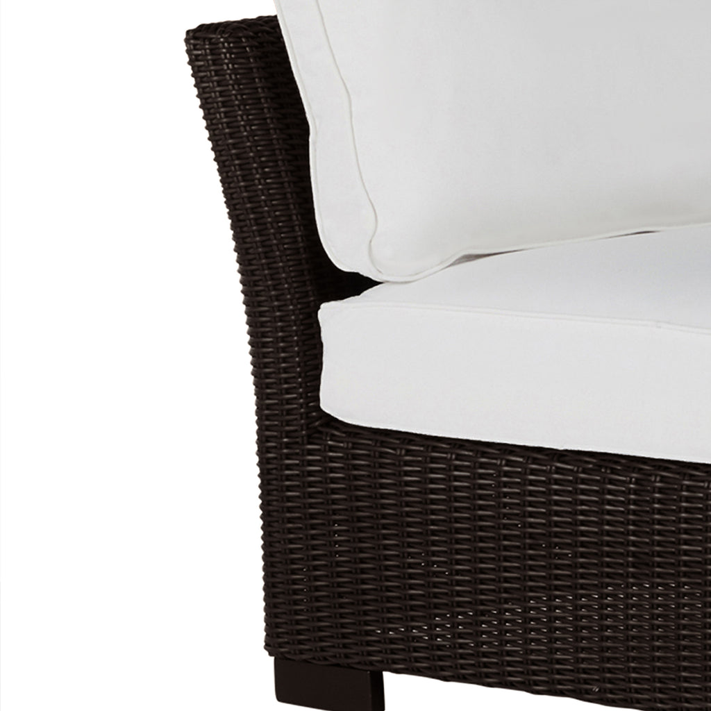 Club Woven Inside Outdoor Round Corner Chair