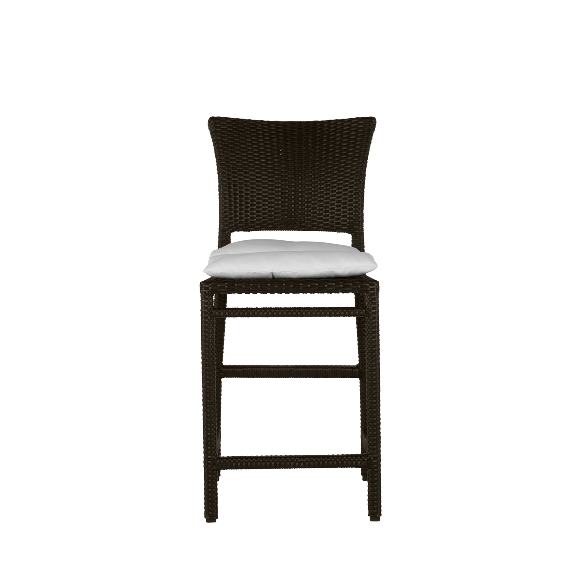 Skye Woven Resin Wicker Outdoor Counter Stool