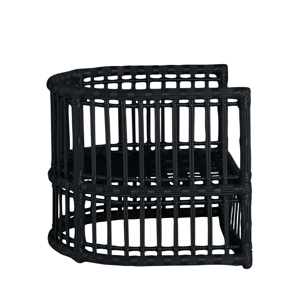 Newport Wicker Woven Outdoor Barrel Chair