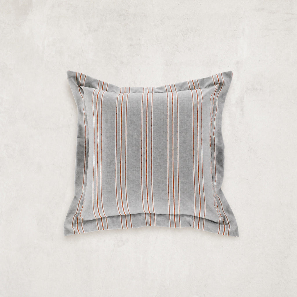 Seaboard Chambray Outdoor Throw Pillow