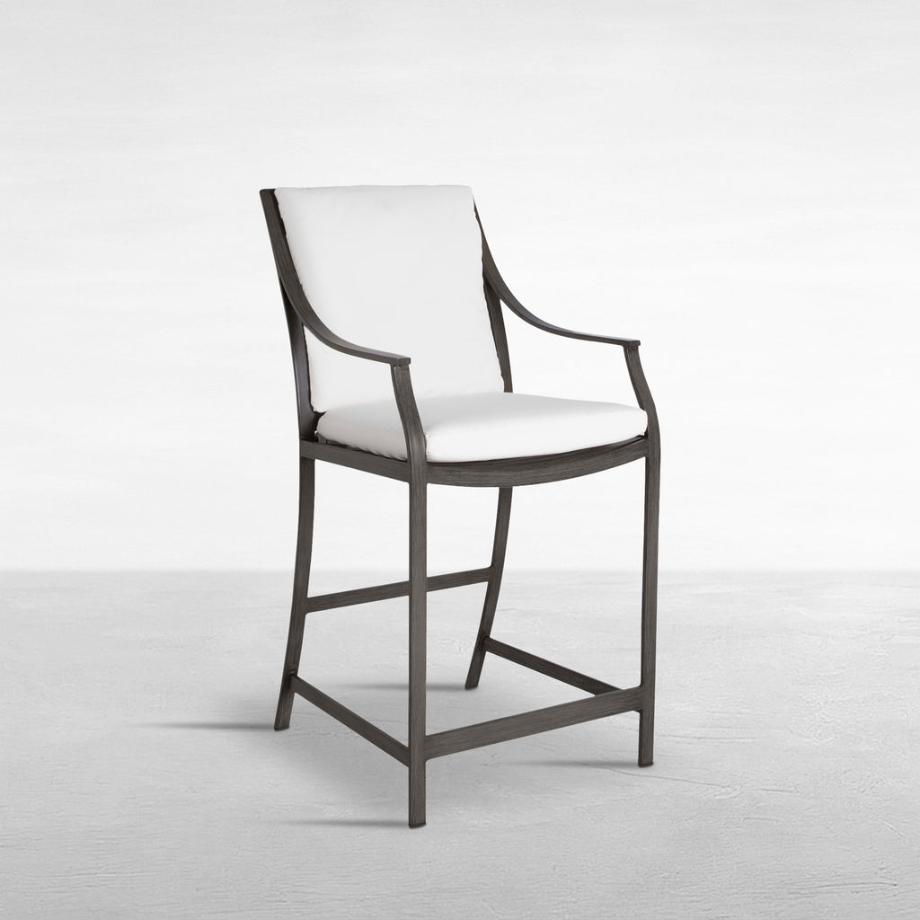 Monaco Aluminum Outdoor Counter Stool