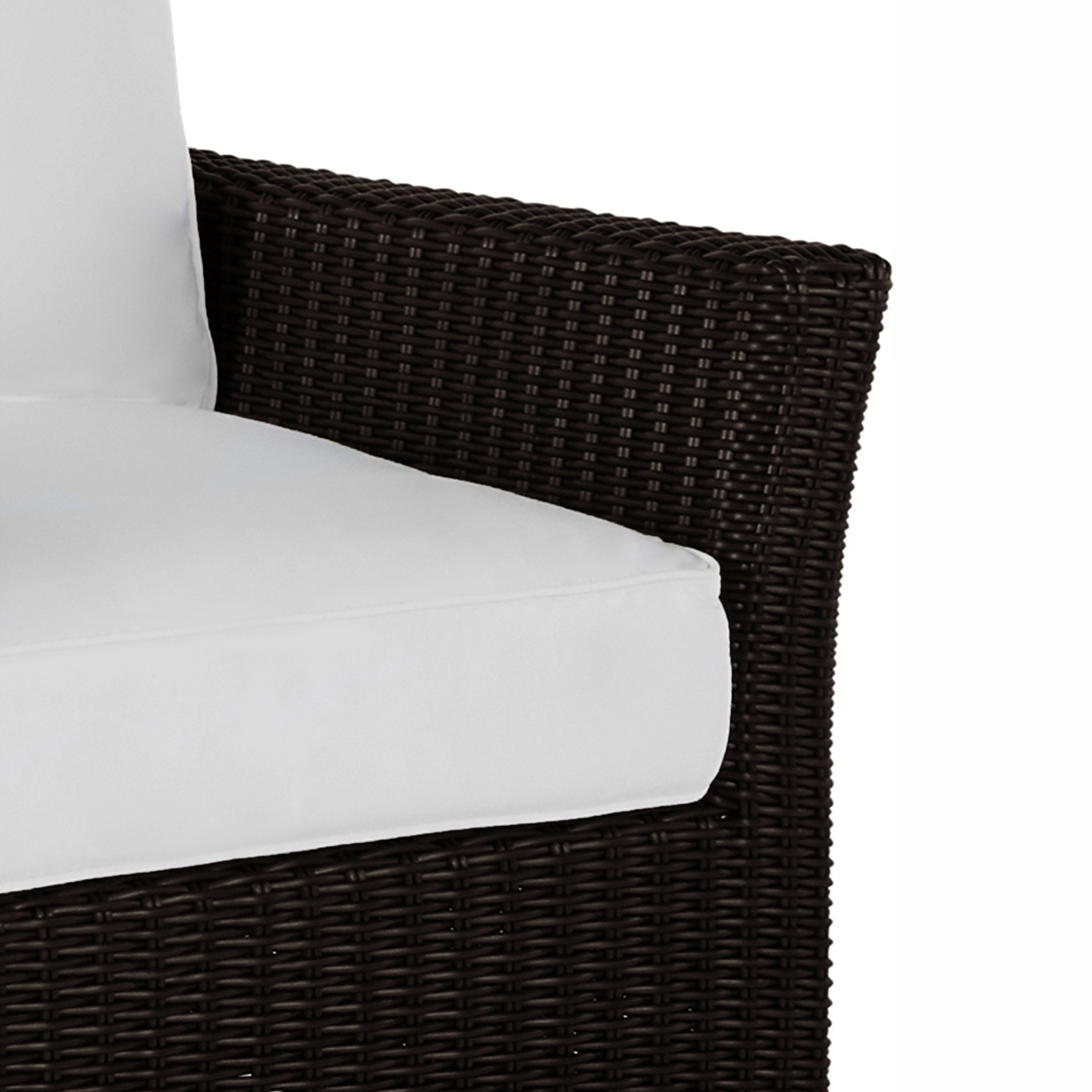 Club Woven Resin Wicker Outdoor Lounge Chair