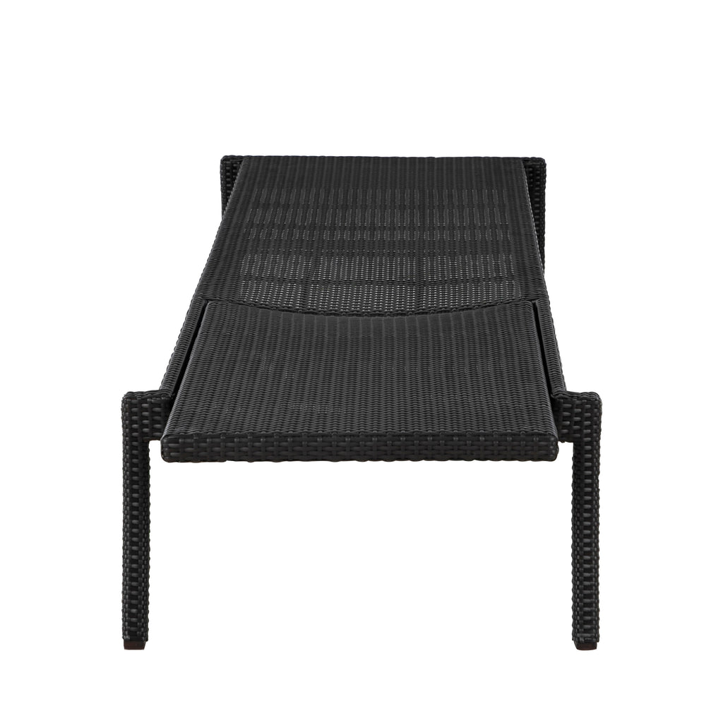 Nathan Wicker Outdoor Armless Chaise Lounge
