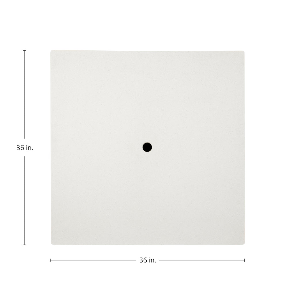 Plateau Stone 36" Square Outdoor Table Top