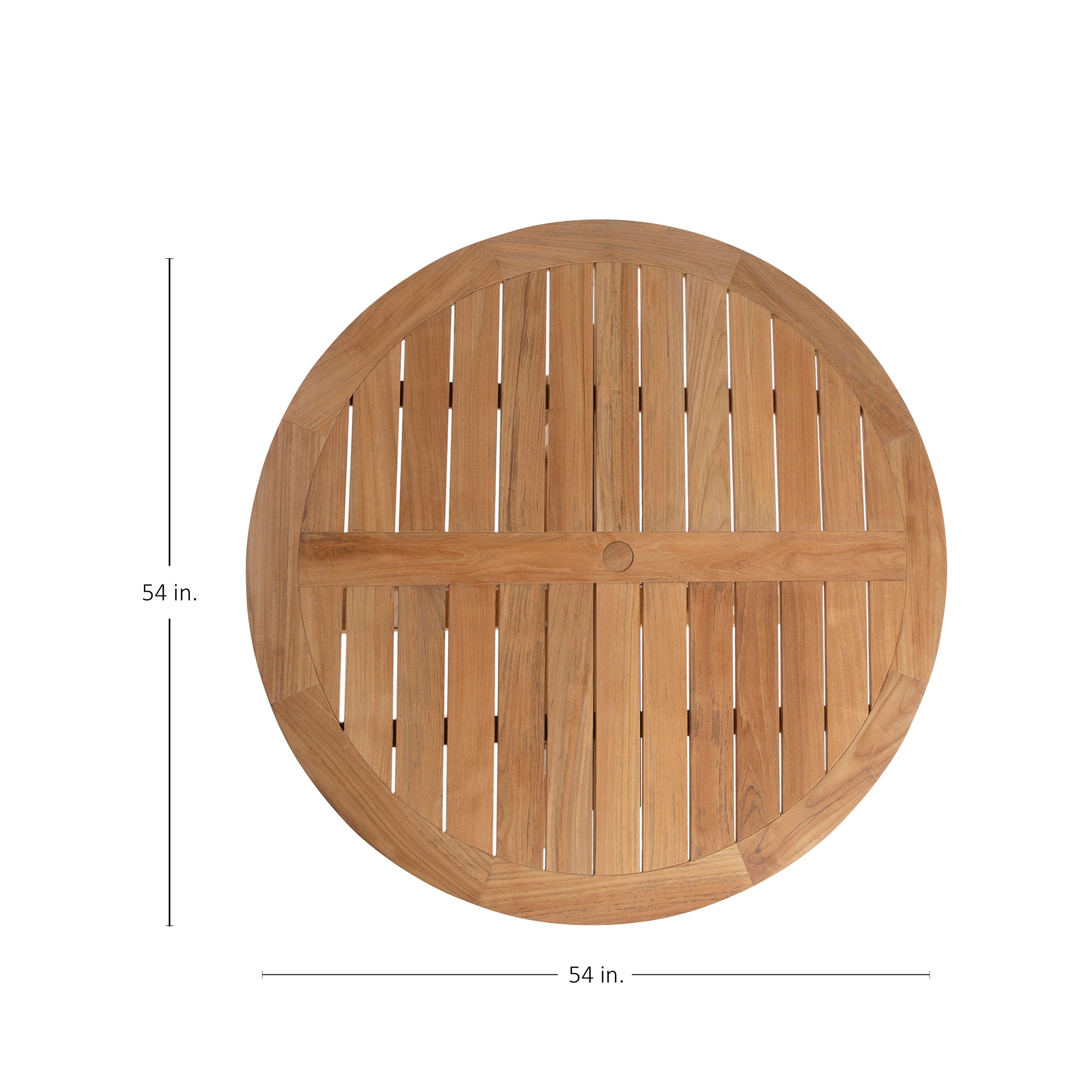 Club Teak 54" Round Outdoor Table Top