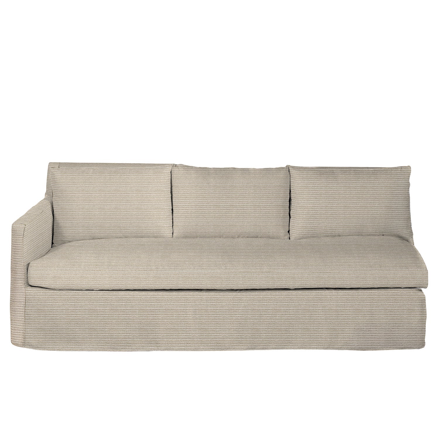 Nora Outdoor Left Arm Facing Sofa