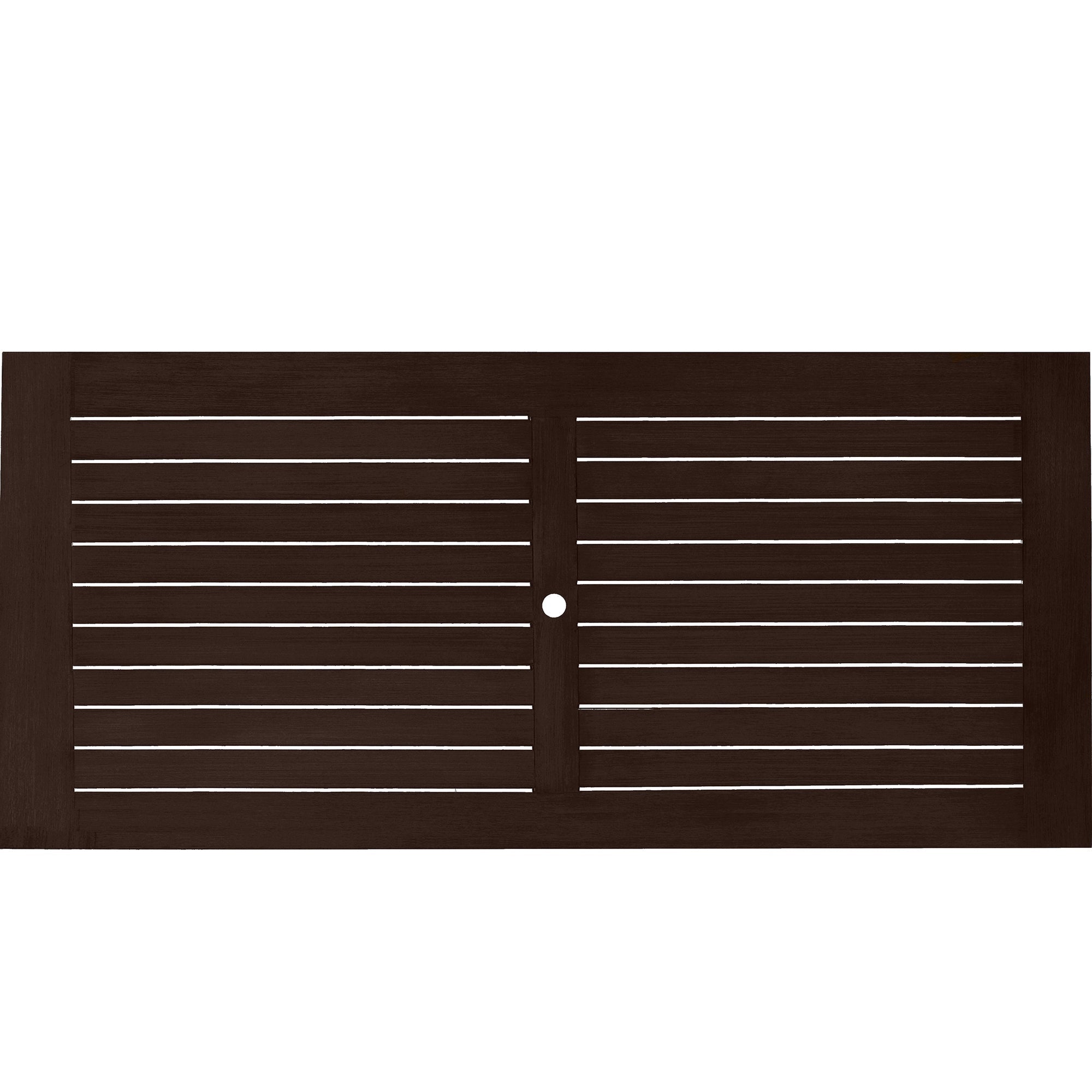 Club Rectangle Outdoor Slatted Dining Table