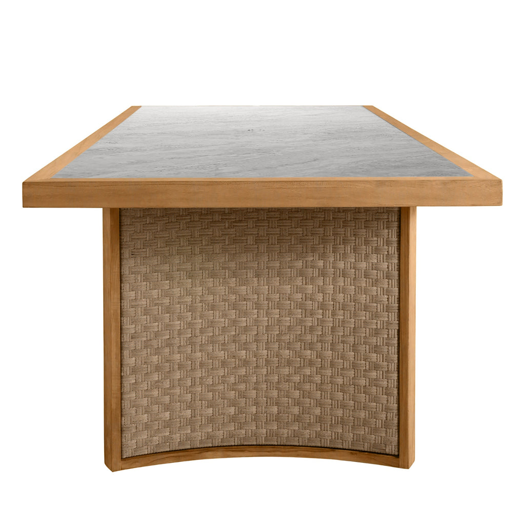 Laguna Teak Rectangle Outdoor luxury Dining Table