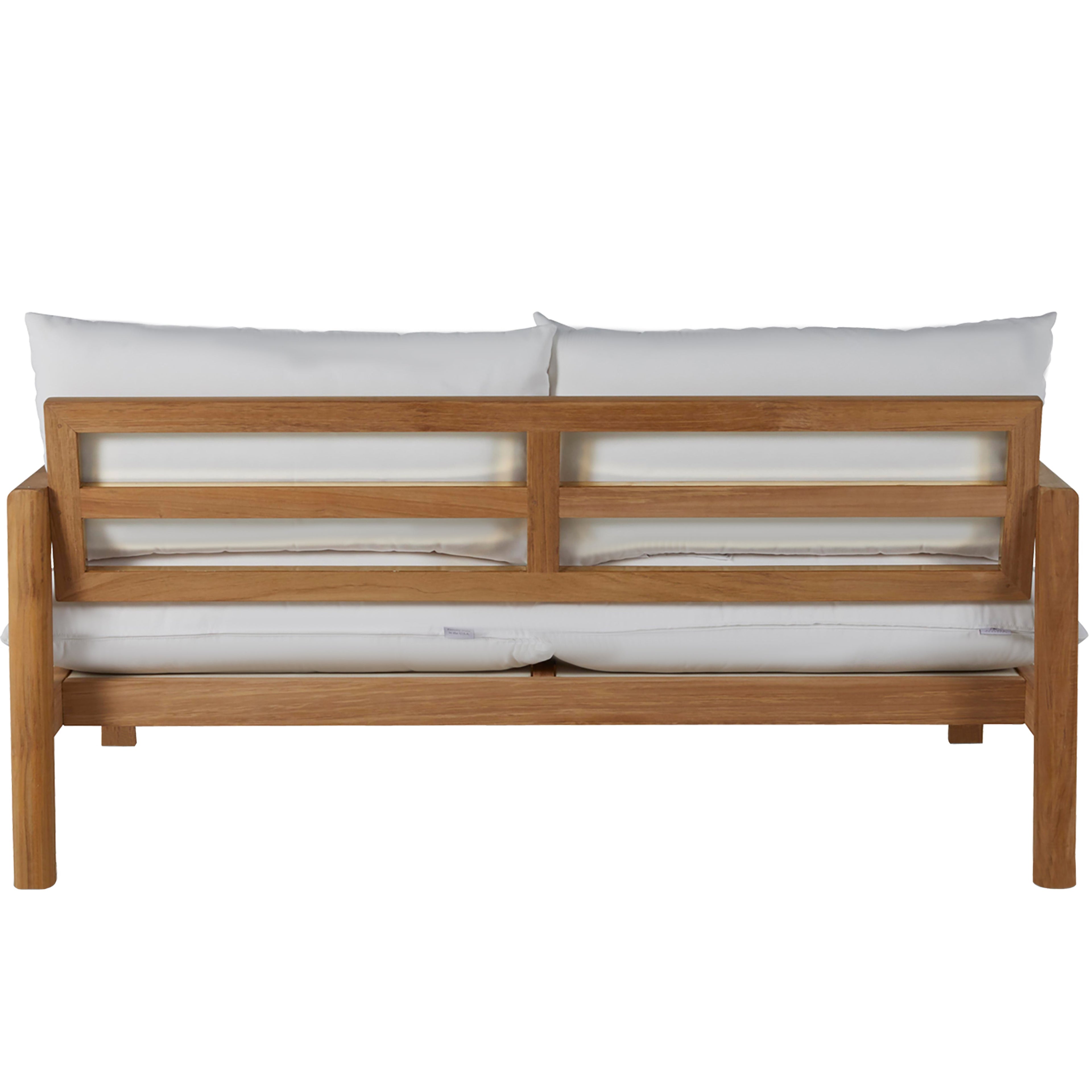 Monterey Teak Outdoor Loveseat