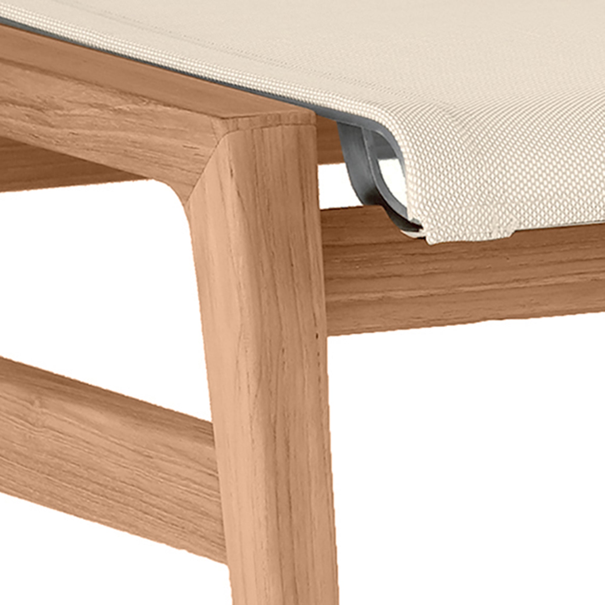 Coast Teak Outdoor Woven Ottoman