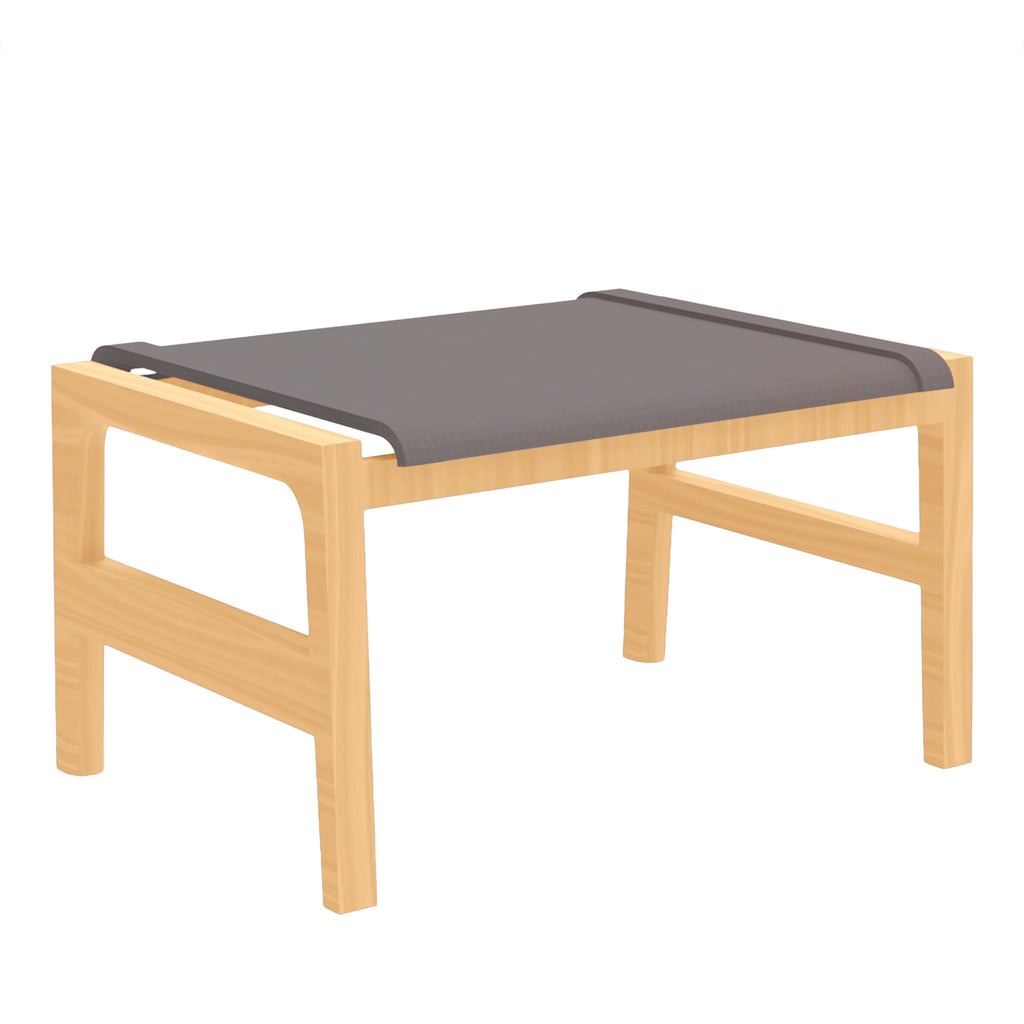 Seashore N-Dura Wood Outdoor Ottoman