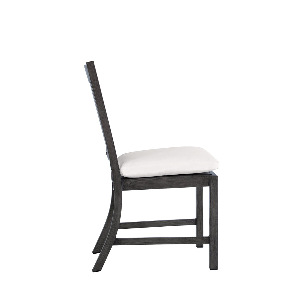 Club Croquet Aluminum Outdoor Side Chair