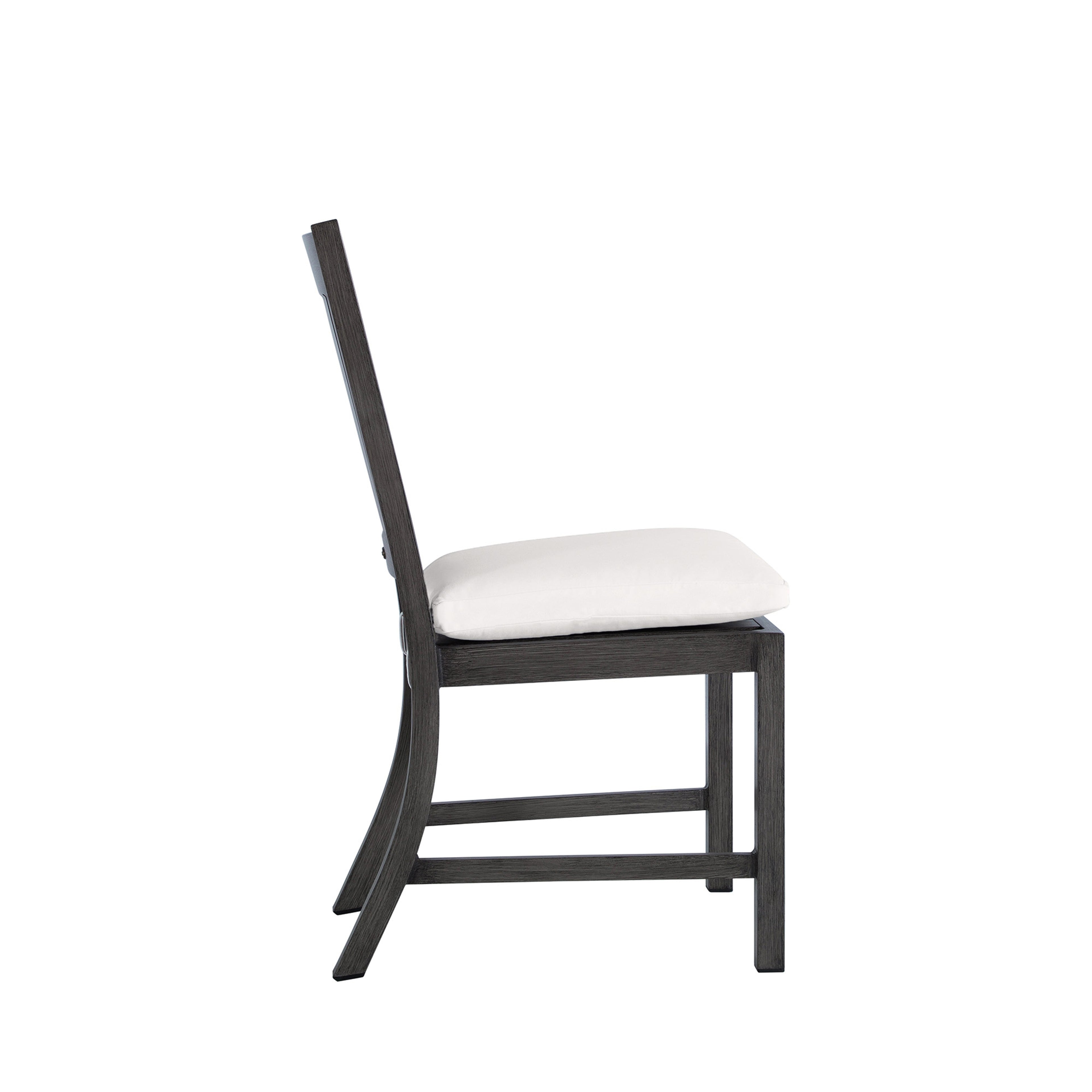 Club Croquet Aluminum Outdoor Side Chair